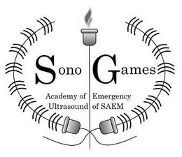 SONOGAMES ACADEMY OF EMERGENCY ULTRASOUND OF SAEM trademark