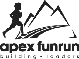 APEX FUN RUN BUILDING · LEADERS trademark
