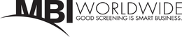 MBI WORLDWIDE GOOD SCREENING IS SMART BUSINESS. trademark