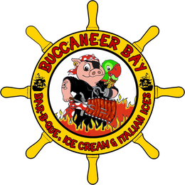 BUCCANEER BAY BAR-B-QUE, ICE CREAM & ITALIAN ICES trademark