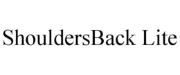 SHOULDERSBACK LITE trademark