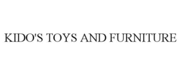 KIDO'S TOYS AND FURNITURE trademark