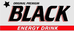 ORIGINAL PREMIUM BLACK ENERGY DRINK trademark