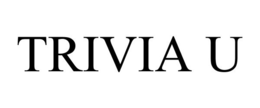 TRIVIA U trademark