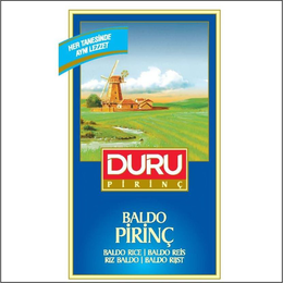HER TANESINDE AYNI LEZZET DURU PIRINC BALDO PIRINC BALDO RICE BALDO REIS RIZ BALDO BALDO RIJST trademark