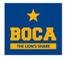 BOCA THE LION'S SHARE trademark
