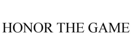 HONOR THE GAME trademark