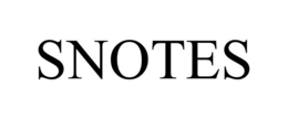 SNOTES trademark