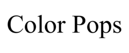 COLOR POPS trademark