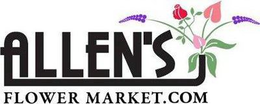 ALLENS FLOWER MARKET.COM trademark
