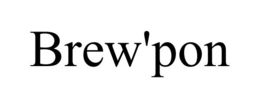 BREW'PON trademark