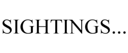SIGHTINGS... trademark
