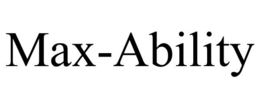 MAX-ABILITY trademark
