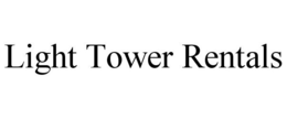 LIGHT TOWER RENTALS trademark