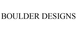 BOULDER DESIGNS trademark