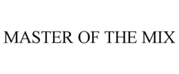 MASTER OF THE MIX trademark