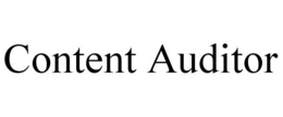 CONTENT AUDITOR trademark