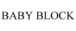 BABY BLOCK trademark