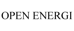 OPEN ENERGI trademark
