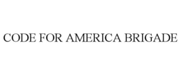 CODE FOR AMERICA BRIGADE trademark