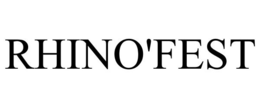 RHINO'FEST trademark
