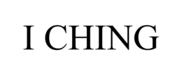 I CHING trademark