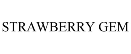 STRAWBERRY GEM trademark