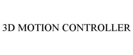 3D MOTION CONTROLLER trademark