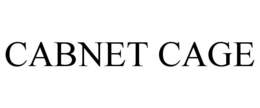 CABNET CAGE trademark