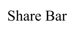 SHARE BAR trademark