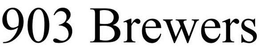 903 BREWERS trademark