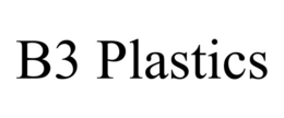 B3 PLASTICS trademark