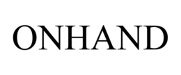 ONHAND trademark