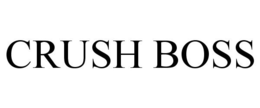 CRUSH BOSS trademark