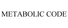 METABOLIC CODE trademark