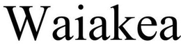 WAIAKEA trademark