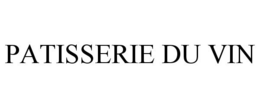 PATISSERIE DU VIN trademark