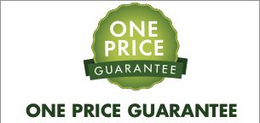 ONE PRICE GUARANTEE ONE PRICE GUARANTEE trademark