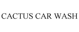 CACTUS CAR WASH trademark