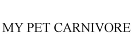 MY PET CARNIVORE trademark