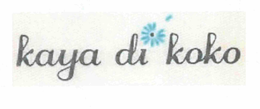 KAYA DI KOKO trademark