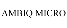 AMBIQ MICRO trademark