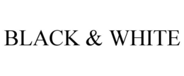 BLACK & WHITE trademark