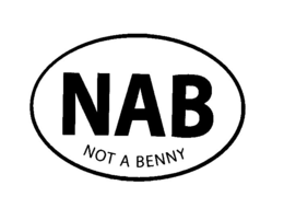 NAB NOT A BENNY trademark