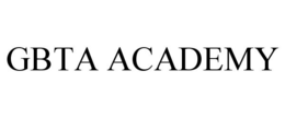 GBTA ACADEMY trademark