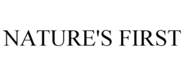 NATURE'S FIRST trademark