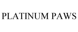 PLATINUM PAWS trademark