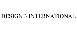 DESIGN 3 INTERNATIONAL trademark