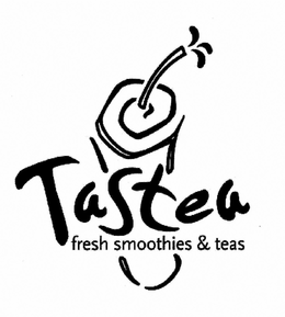 TASTEA FRESH SMOOTHIES & TEAS trademark