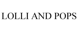 LOLLI AND POPS trademark